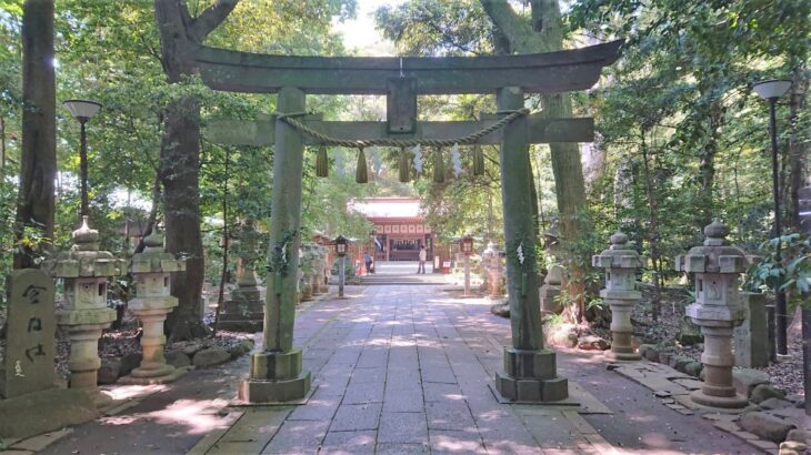 駒木諏訪神社(千葉県流川市)