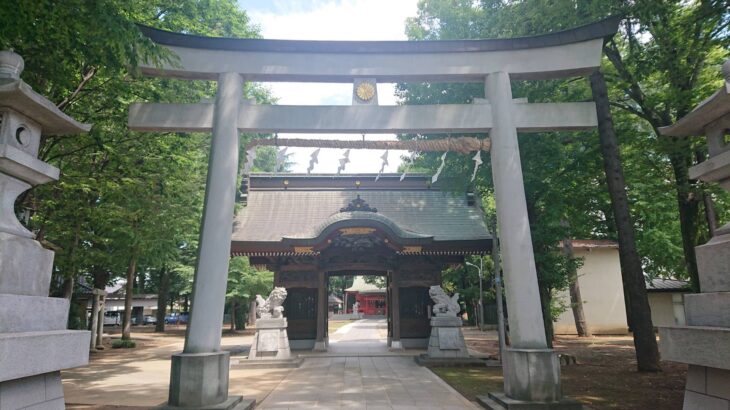 武蔵国一之宮 小野神社(東京都多摩市)